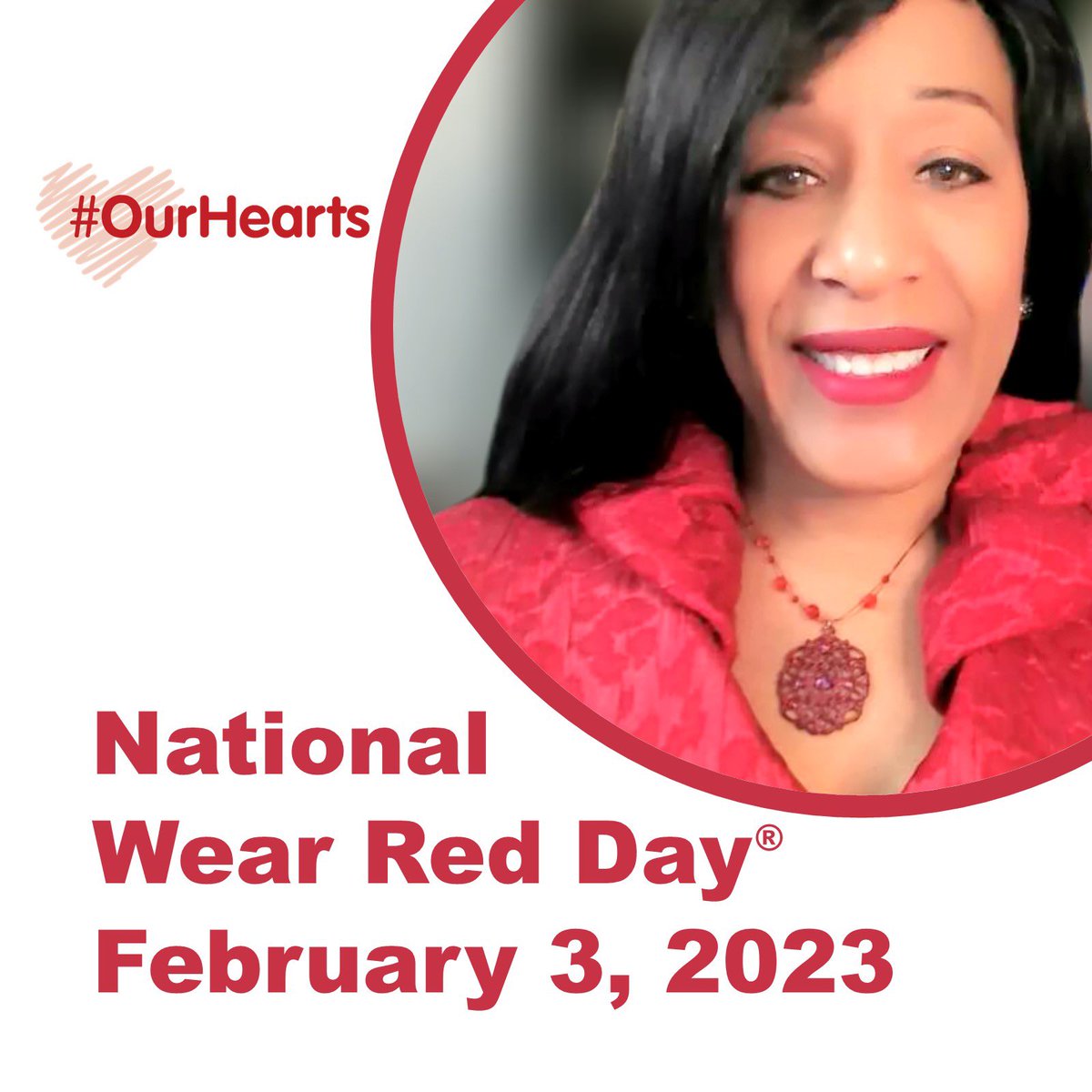 National Wear Red Day #OurHearts @TheHeartTruth <a href="/TheBlackCaucus/">The Black Caucus</a> @TheHeartTruth_NHLBI <a href="/linksinc/">The Links, Incorporated</a>