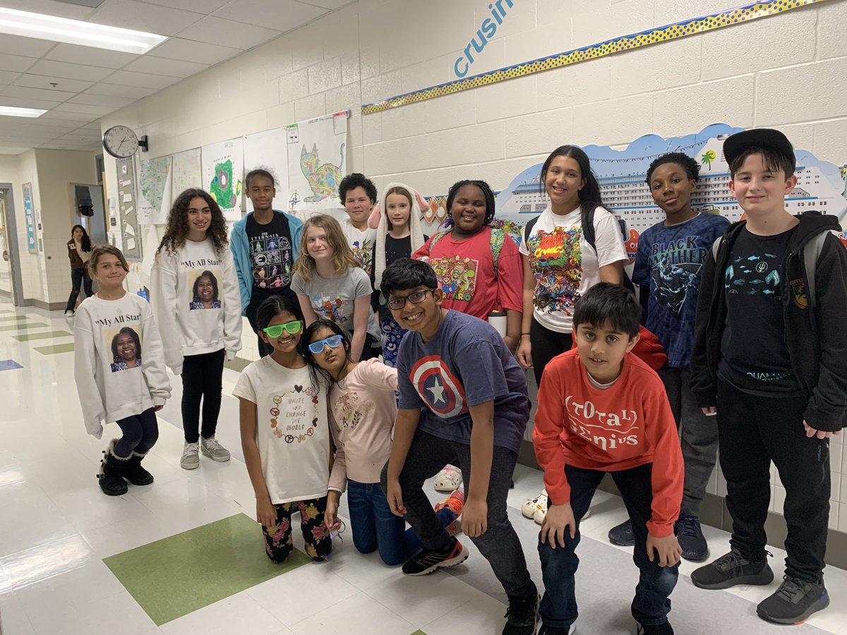 The GPE Staff and Students came together today to honor the unforgettable Mrs. Tammi Light who was a true superhero! #GoGPGators