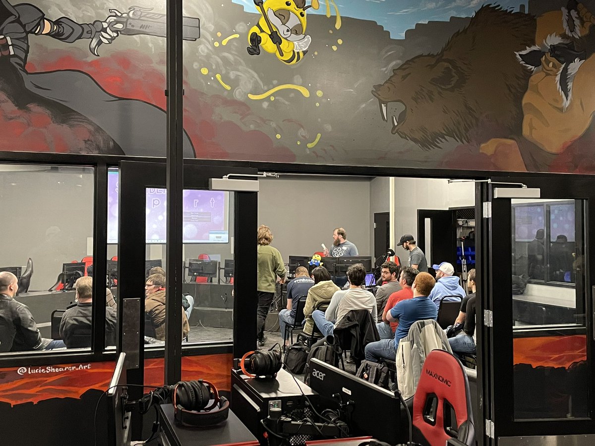 Wooo starting this <a href="/globalgamejam/">GlobalGameJam</a> up at Columbus Ohio, <a href="/GameArenaCBUS/">Game Arena</a> !

Let’s do this #gamedeveloper !
Thanks <a href="/TheCOGG/">The Central Ohio GameDev Group</a> for hosting.

#gamedev #gamejam #gamedevelopment