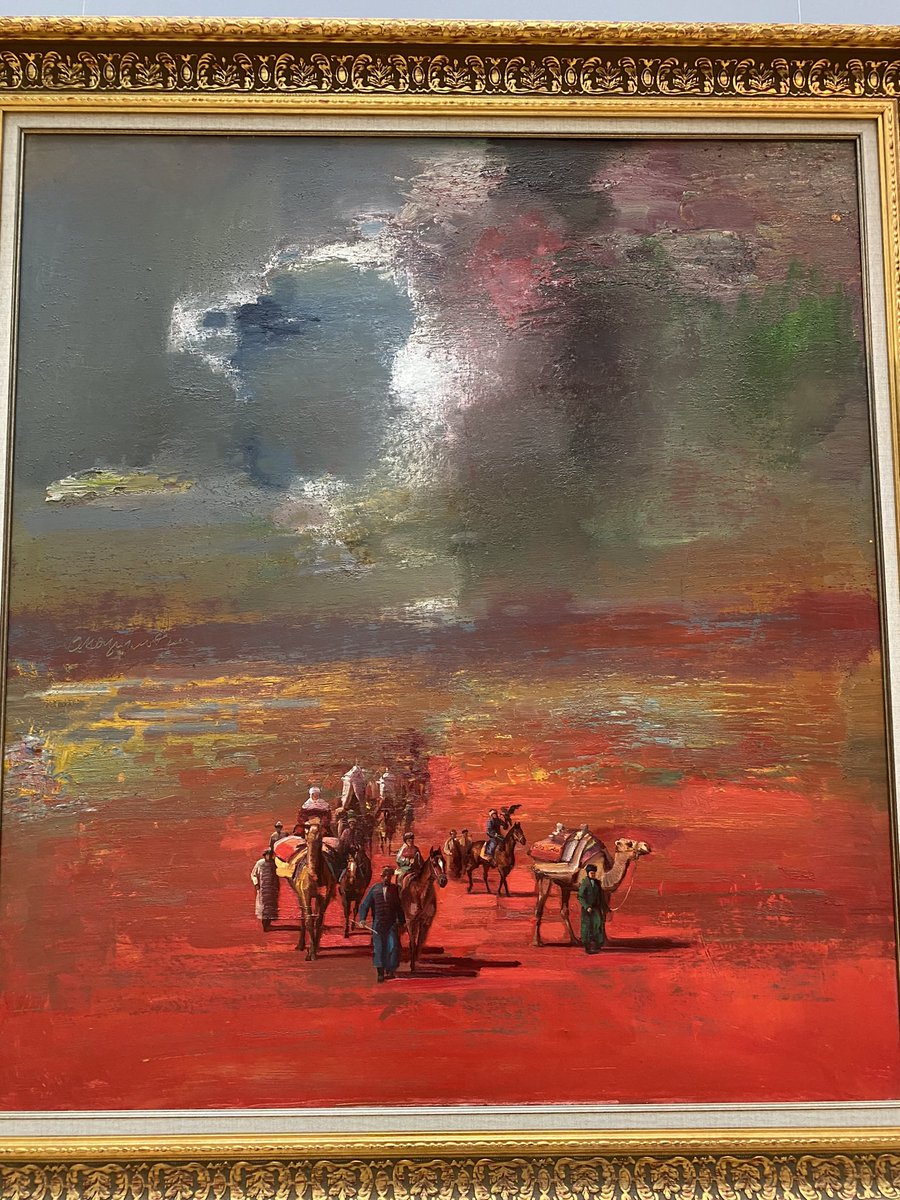 z_nurm's tweet photo. Silk Way and Caravan by Alpysbai Kazgulov, 2020 #QazaqArt

p.s. hope to make it a weekend habit to share art favorites from Central Asia https://t.co/lno4EUNI1z