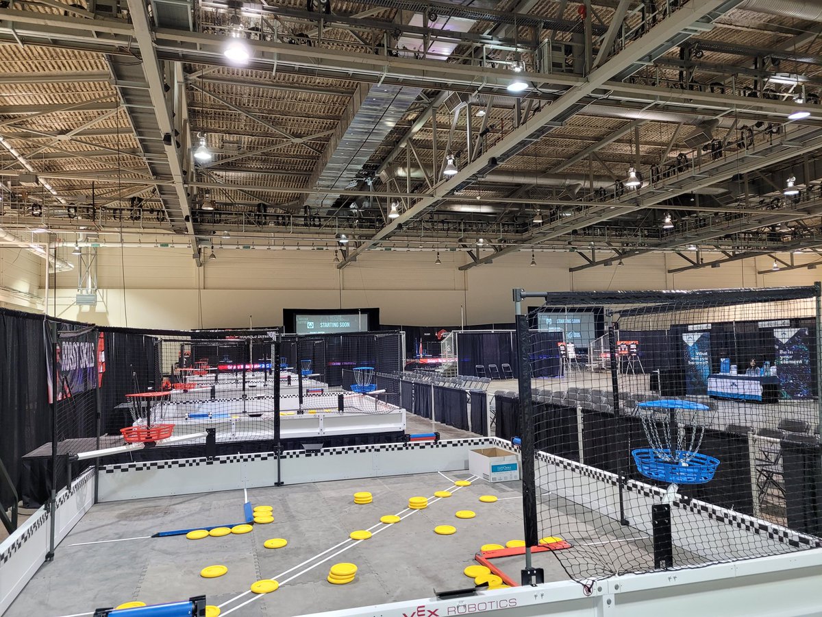 Lance_Rosen's tweet photo. Team @cchschool has landed at the @VEXRobotics competition in #yyc!  Wish us luck! You can watch the live stream here tomorrow: https://t.co/72rmfQhkxa

#hs4 @HolySpiritRCSD https://t.co/zG4FMwALOo