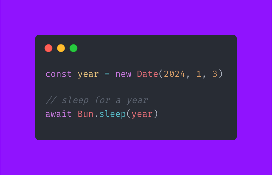 Jarred Sumner tweet media