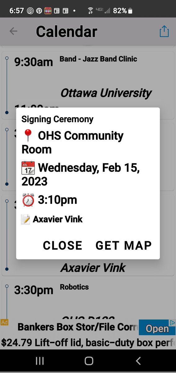 Family and friends that would like to be at Axavier's signing with MNU to play football....it will be Wednesday February 15th at 3:10 pm in the OHS Community Room. <a href="/VinkAxavier/">Axavier Vink</a>