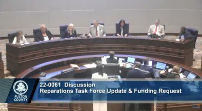 SaportaReport (@saportareport) on Twitter photo What is believed to be the nation’s first-ever country-led reparations research task force in the country has just received funding in Fulton County. <a href="/MarkLannNews/">Mark Lannaman</a> buff.ly/3Yn4z9l What is believed to be the nation’s first-ever country-led reparations research task force in the country has just received funding in Fulton County. <a href="/MarkLannNews/">Mark Lannaman</a> buff.ly/3Yn4z9l