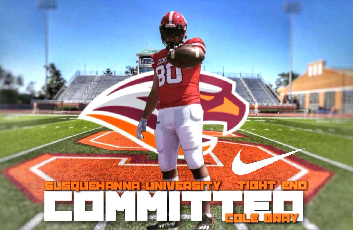 colegray80's tweet photo. After many discussions with my family and @CoachHaughey and @SUCoachPerk I am extremely excited to announce my commitment to Susquehanna University! #riverhawknation 
@SU_CoachWiand @CoachGaines_1 @theisey35 @CoachTateSchorr @FollowTheRuless https://t.co/NW2M29waME