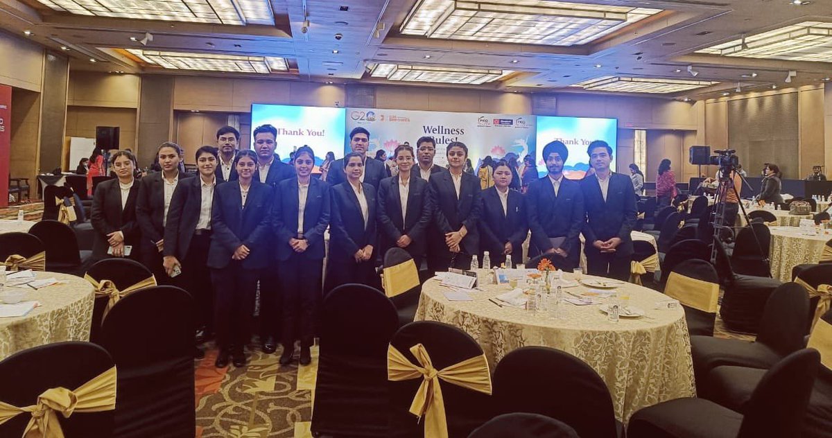 dpmi_india's tweet image. DPMI students participated in the Wellness Conclave - “Wellness Rules!”, a Holistic Conclave for proactive wellbeing of women on 3rd February 2023.

#DPMIStudents #WellnessConclave #WellnessRules #WomenHealthandWellness
#MinisterAnuragSinghThakur