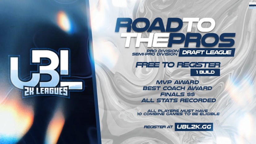 speedystreamz's tweet photo. Road To The Pros 

- Over 140 players signed up last 2 days 

- You must have 10 combine games before draft

- If I don't see your name in multiple combines by Sunday morning you will be removed, and it will be $10 to get back in. 

- All combine stats will be entered daily. https://t.co/KOiLlD0nBI