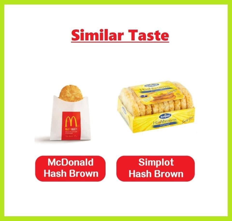 JalanCutiSantai's tweet photo. Peminat McDonald dah boleh bertukar ke product2 ni. 

Rasa sebiji sama dengan McDonald!Yang penting, harga lagi murah!😍 https://t.co/1T0KUX8rrd