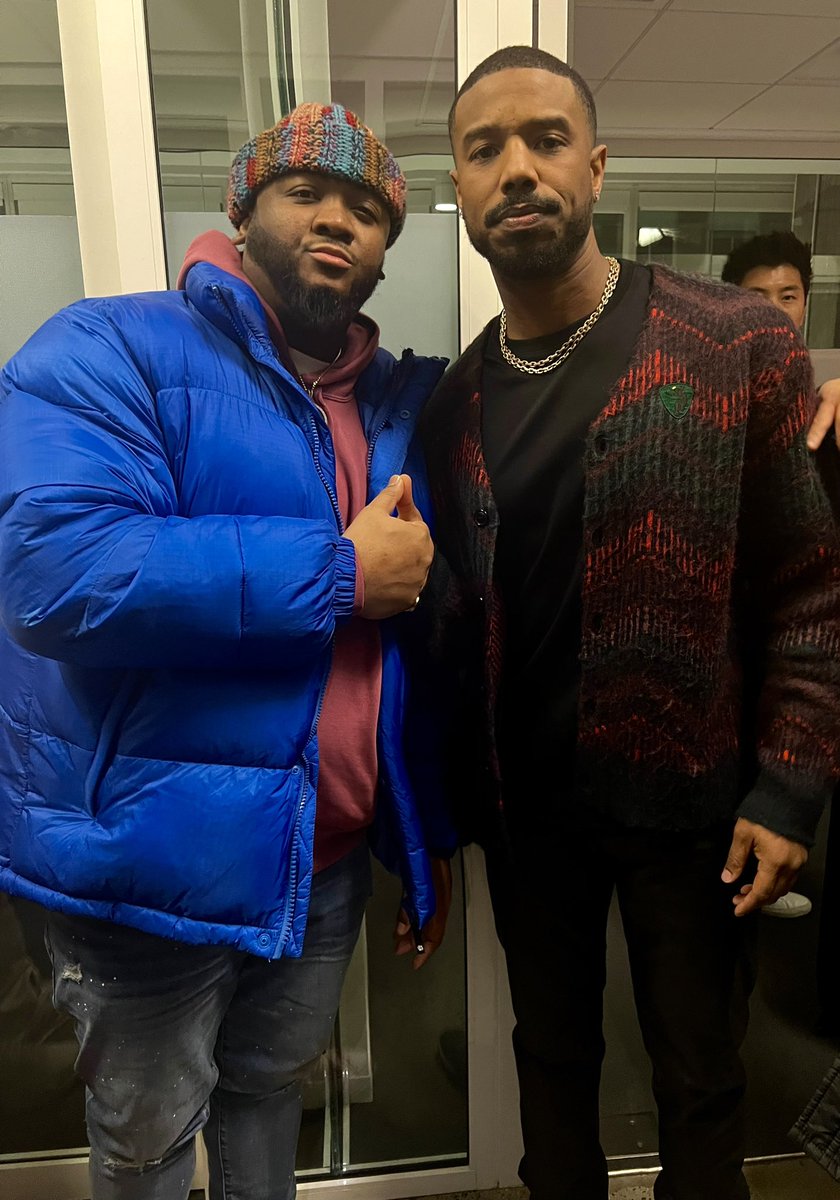 IamJulito's tweet photo. Always good seeing my brother @michaelb4jordan https://t.co/I6rLZpTpa7