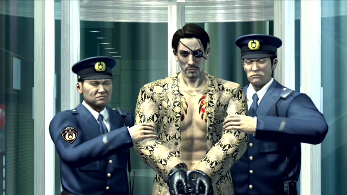 tiltyhouse's tweet photo. WE are LIVE playing Yakuza 4! We're starting to scrape the bottom of the barrel of substories and minigames so join us as we find out how much longer before we send Yakuza 4 back to a prison on an island.

https://t.co/7FcrRxdSfz https://t.co/KhEj74ulPq