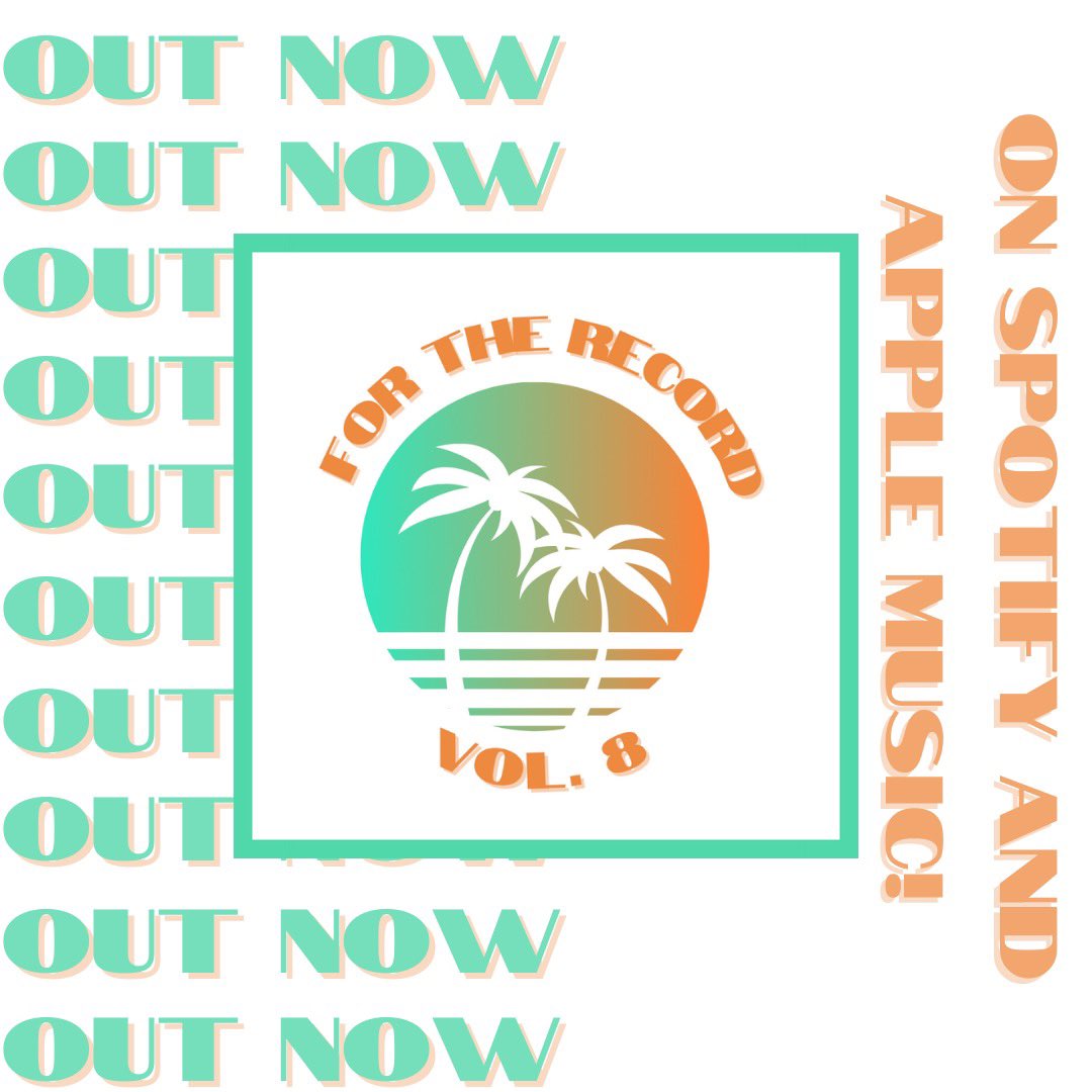 For The Record: Vol. 8 OUT NOW!!🎤🔥🙌 open.spotify.com/playlist/4AhYH…