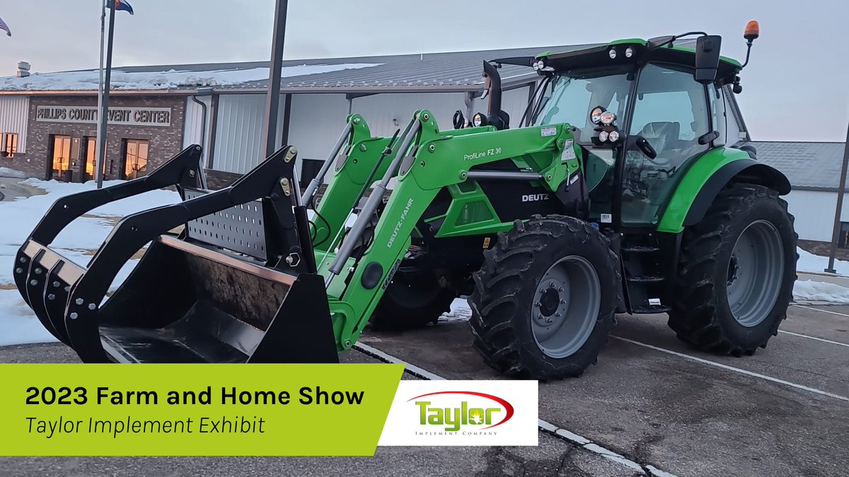 TaylorImplement's tweet photo. Don't forget, you can see us tomorrow at the Farm and Home Show in Holyoke, CO! The show is open from 10 AM-4 PM at the Phillips County Event Center.
Come check out our:
π’ CLAAS LEXION 7500
π’ Deutz-Fahr 5080D
π’ Deutz-Fahr 6140
#TaylorImplement #CLAAS #LEXION #DeutzaFahrUSA https://t.co/XW4SzSCWKU
