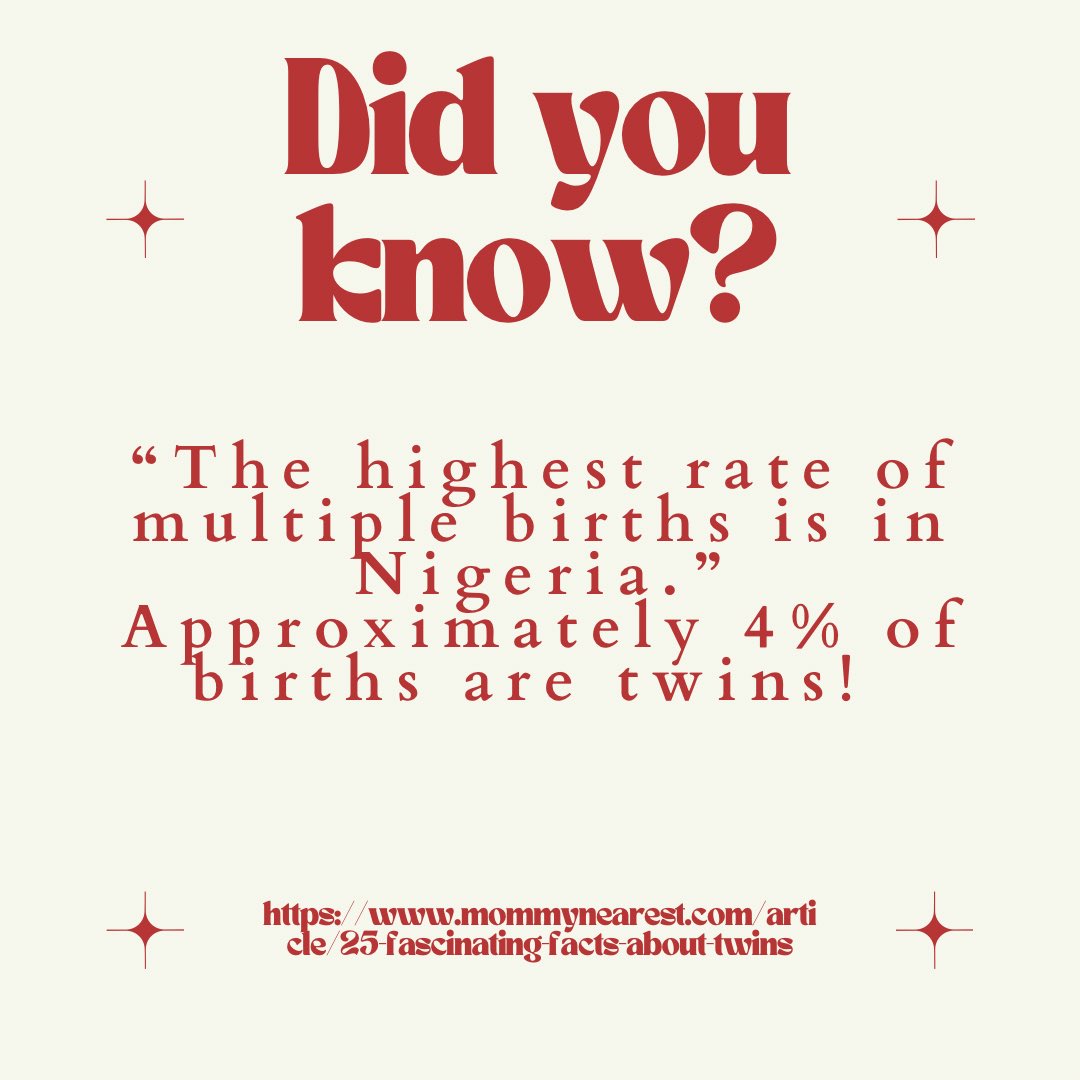 KlumpLabMSU's tweet photo. Did you know this fun fact about twins? For more twin facts, or ways that you could participate in one of our studies, be sure to follow MSU Twin Registry! https://t.co/U1cukZB9Va