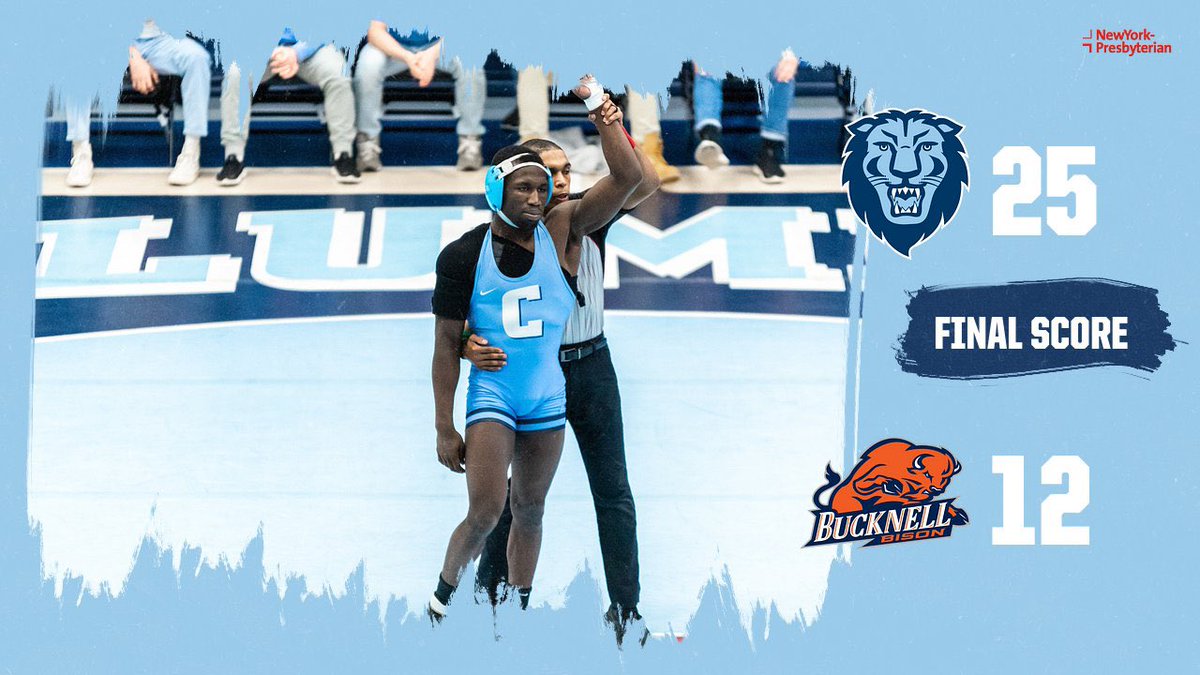 CULionsMWR's tweet photo. Leaving Bucknell with the W‼️

#RoarLionRoar | #Team120 https://t.co/QkyEfTHc0x