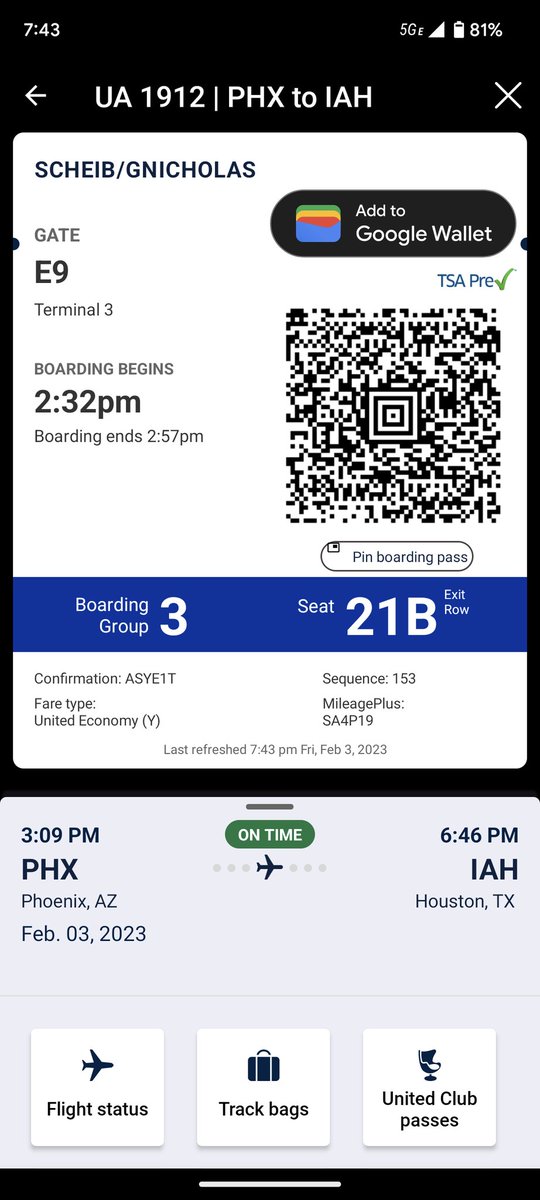 NickScheib's tweet photo. @united I left some beats ear buds on this flight. Is there any chance I get them back and what is the process of getting them if I can? https://t.co/QkBU8un2Jj