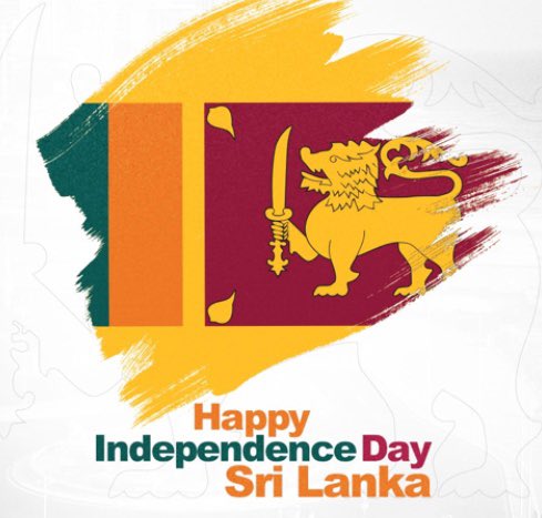 May your Independence Day be a day filled with patriotic spirit!Never forget the sacrifice of our freedom fighters who formed this country.🇱🇰✨               #75yearsofIndependence #SriLanka