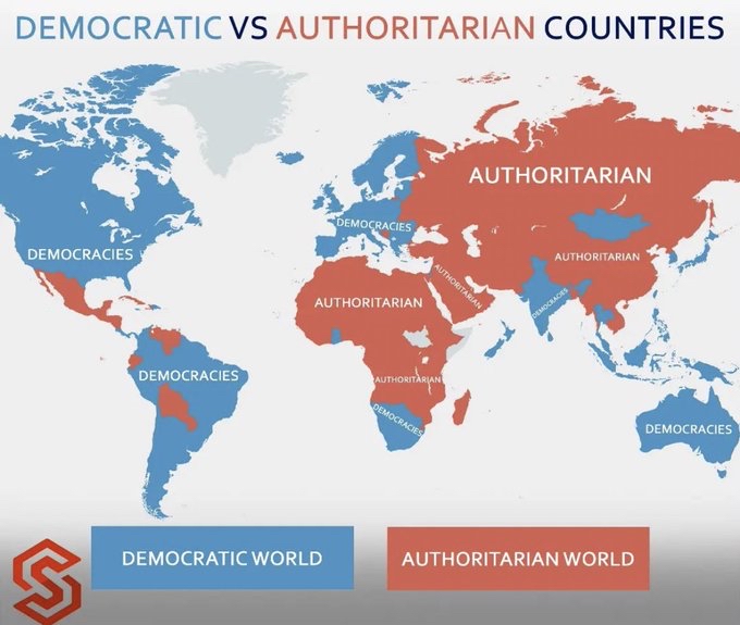 Mex_Libertario's tweet image. Según el #DemocracyIndex 2022 de @TheEIU, México no califica para ser una democracia plena y el último año cayó tres lugares en su ranking.

Eso de que México es una democracia, @lopezobrador_ un demócrata o MORENA un partido político, son mentiras que solo los mexicanos creemos.
