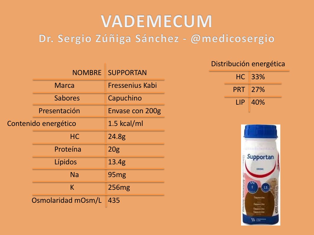 ✨Comparto mi VADEMECUM de fórmulas enterales 🇲🇽, en esta publicación se encuentran las de tipo ESPECIALIZADO con la información más relevante para el cálculo y prescripción. 🧵 #NutriciónClínica