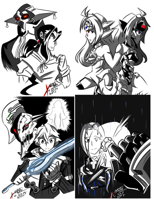 8 years ago, the days leading up to the release of Xenoblade Chronicles X, I did a daily drawing challenge for it. looking back, these hit or miss.

tomorrow I'm doing a new daily drawing to how how much I've grown along with Xeno~ look forward to it~ 