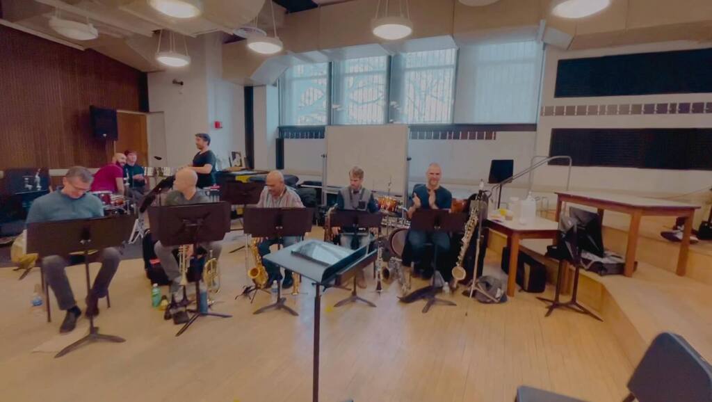 mihohazama's tweet image. We. Are. Going. To. Recording studio. Tomorrow.

I’m literally in musical heaven and I am super psyched to have recordings with this amazing team. 🚀✨ #munit #jazzorchestra #chamberjazz #newwork #newalbum #jazzcomposition #jazzcomposer #jazzcomposerslife instagr.am/reel/CoOO8THOQ…