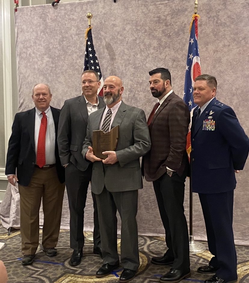 RViscounte's tweet photo. Honored and humbled to receive an award for serving young men as “coach” for 30 years and proud as heck to do it along side great men like these. Rock ‘Em! https://t.co/2VvrP1SHVk