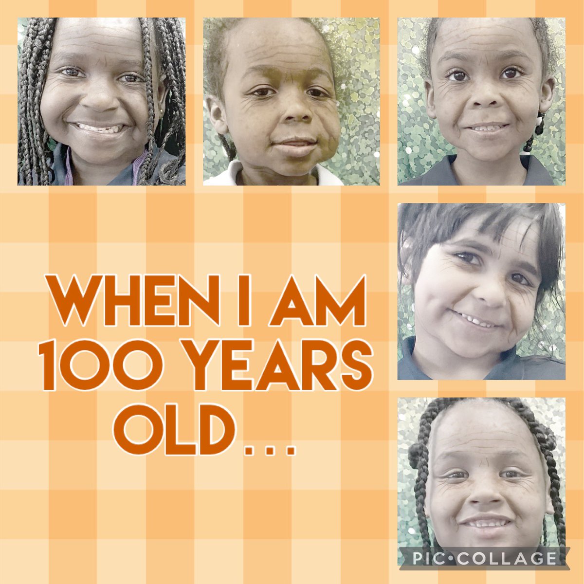 mrs_santore's tweet image. Oh my goodness! Look at the cute little “older” kindergarteners! ☺️ when I am 100…. 👵🏽👴🏼 Happy 100th Day of Kindergarten!! #SpaghtIsGreat #KinderCrew