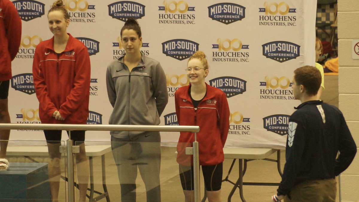 ChrisMBeall's tweet photo. Round 2 of conference championships for our crew. In Tennessee, Makenna finishes on the podium with an 8th in the 400 IM and a PR. In Nebraska, Mason takes 4th in the 200 free with his fastest non-taper time ever and Halle wins the 200 free and a new conference record! https://t.co/Ea3eOIRMpl