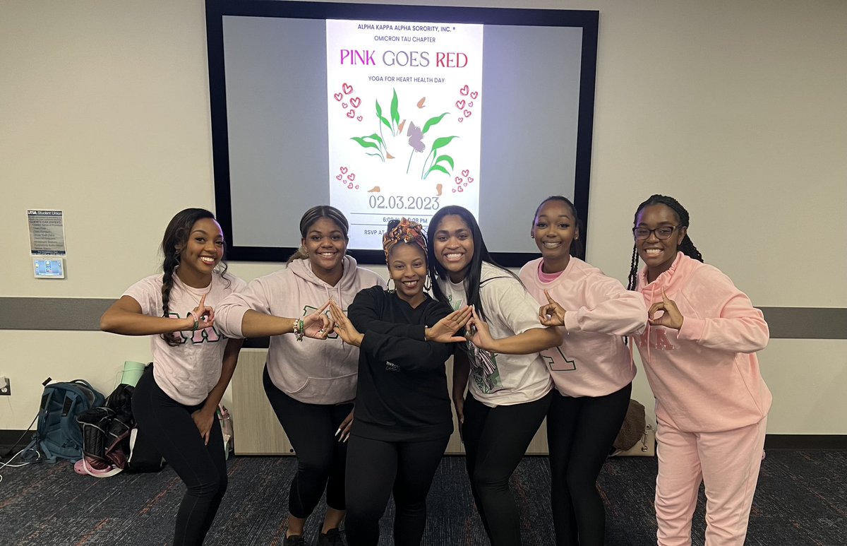 Thanks for attending our first event back this semester , Pink Goes Red !💗❤️ Stay tuned for more events from OT.
