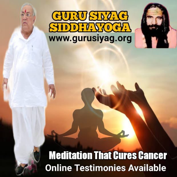 Guru Siyag Siddhayoga helps a disciple to cut through the web of the Karmic past, get rid of disease/s like Cancer and realize the true purpose of his / her life through self-realization. #cancerday2023