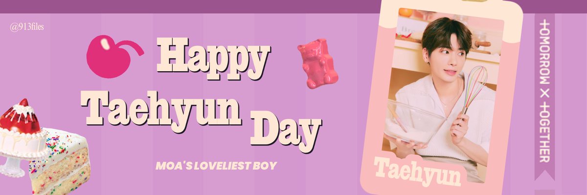 913files's tweet photo. #taehyun birthday layout 🐱🐿️💜 @txt_members https://t.co/XBYVQOk9nK
