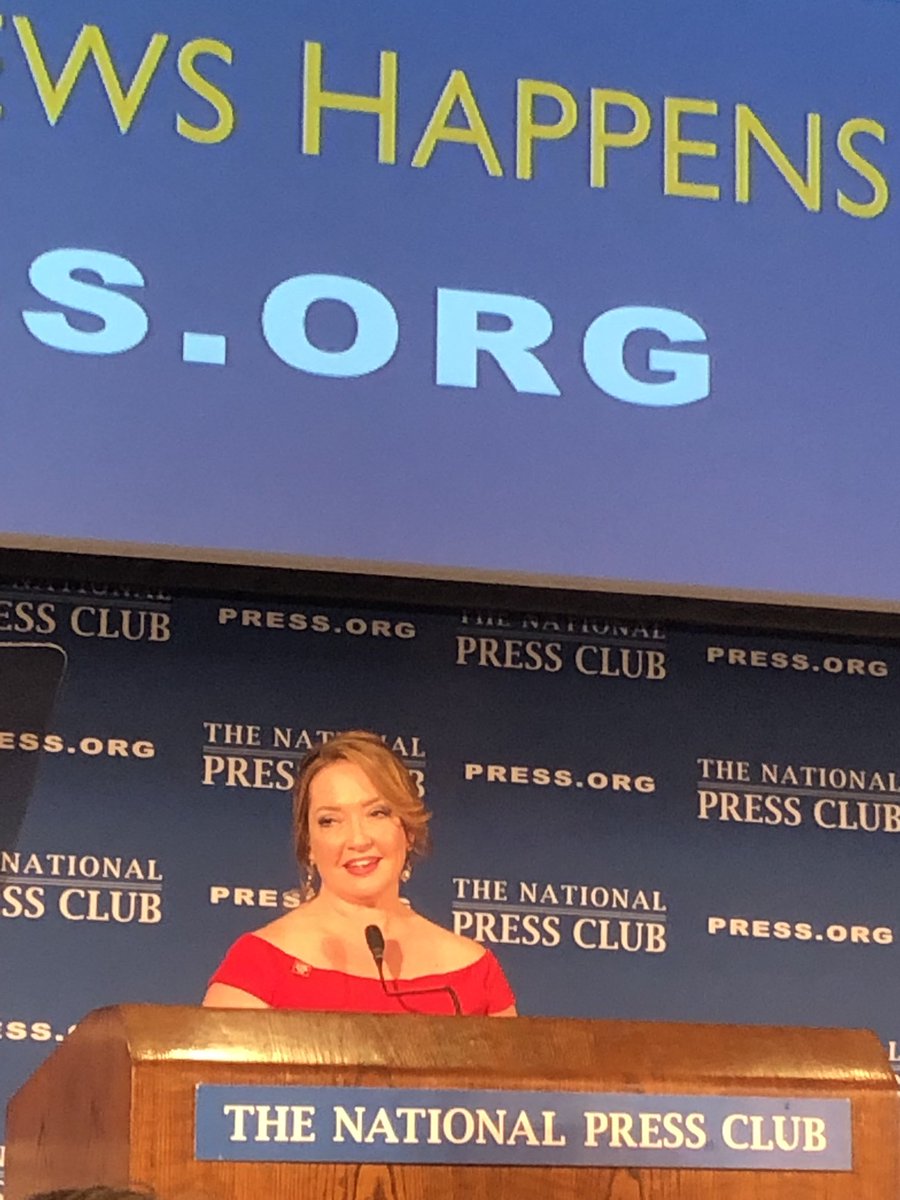 “We must redouble our efforts to bring Austin Tice home” from Syria — new ⁦@PressClubDC⁩ President ⁦@EileenOReilly10⁩ at her inaugural address #FreeAustinTice