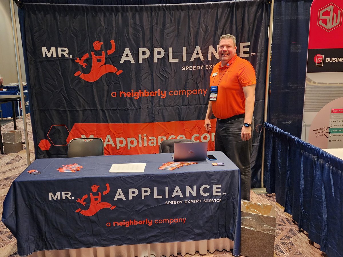 Had a great evening representing Mr Appliance at ASTI 2023. Can’t wait to see what tomorrow brings