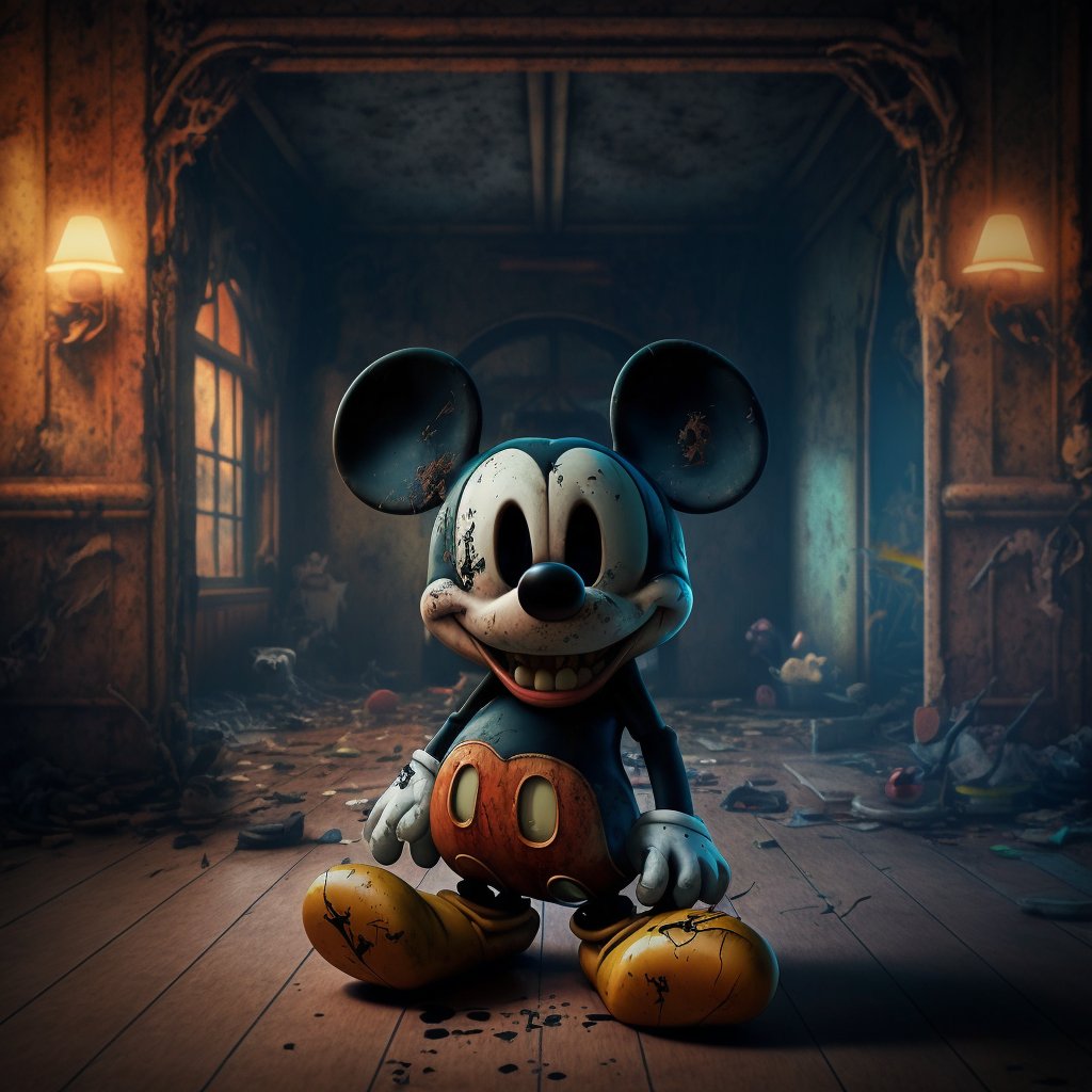 1986_jf's tweet photo. #MickeyMouse #DisneyWorld #horror #HorrorArt https://t.co/dqr1hr811T