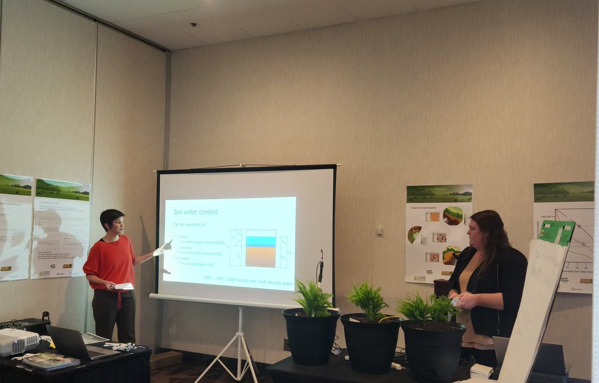 ExactET's tweet photo. Great seminars hosted by @CPCIrrigation thank you for another great conference. #environmental #education #irrigation https://t.co/M1GsNxkGi0