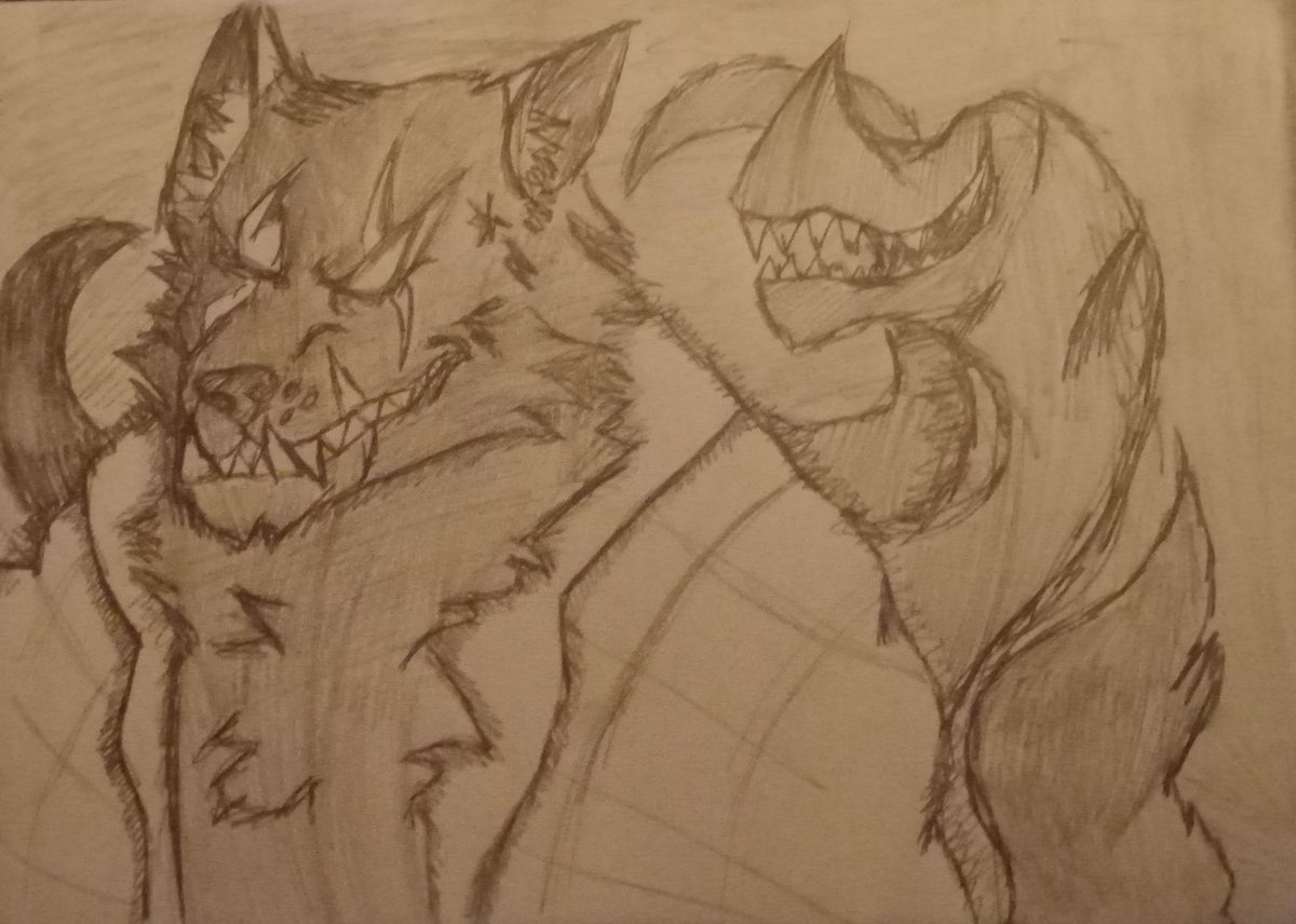 MxNightmarefuel's tweet photo. It's finished cause idk what else to add, anyways, it's Drake :D he angy (he's going to be in a book) #art #HorrorArt #shadowbeast #ghostbeast #bookcharacter https://t.co/iAAm3M7k7d
