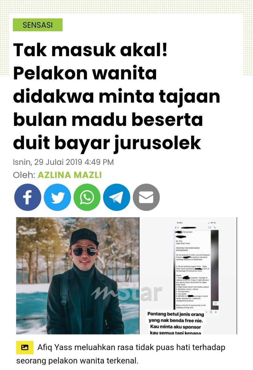 faizalriduan's tweet photo. Janganlah mudah percaya kalau ada artis atau selebriti hendak buat kerja 'free'.

Mereka kalau boleh nasi lemak dan roti canai untuk sarapan pagi pun hendak di 'sponsor' x 7 hari! https://t.co/jgwf36nxjW