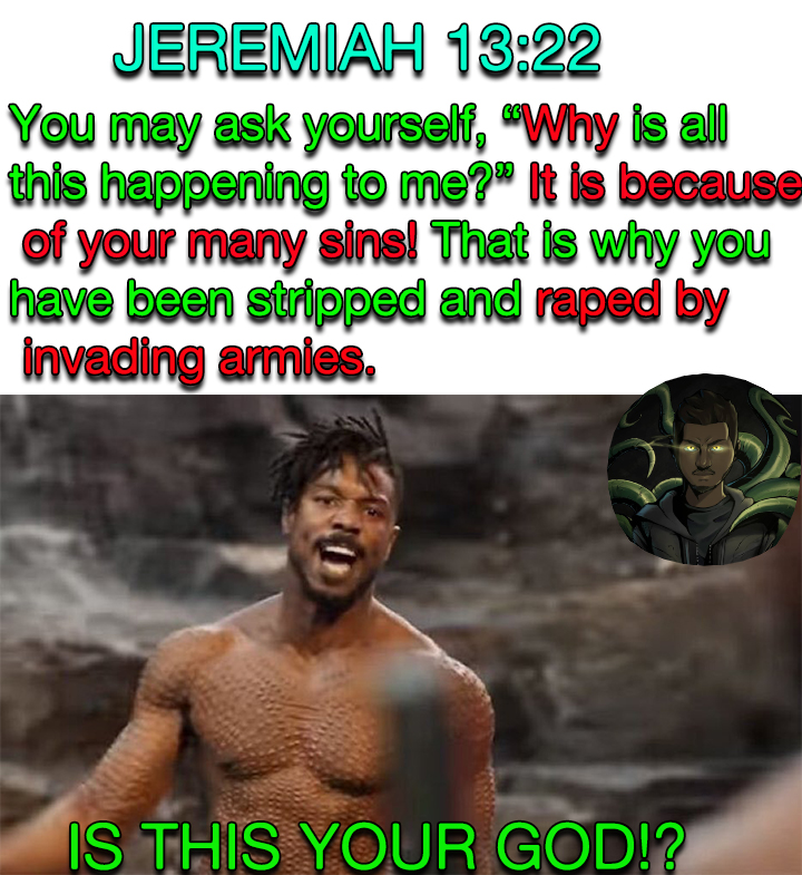 Leviathanvon1's tweet image. Your so called Loving god
-
#churchcorruption #religiouscorruption #churchhurt #exchristian
#leviathanvon  #atheist  #atheism #christian #atheists  #deconversion #religioustrauma  #atheistmemes #atheism  #Yahweh #freedomfromreligion