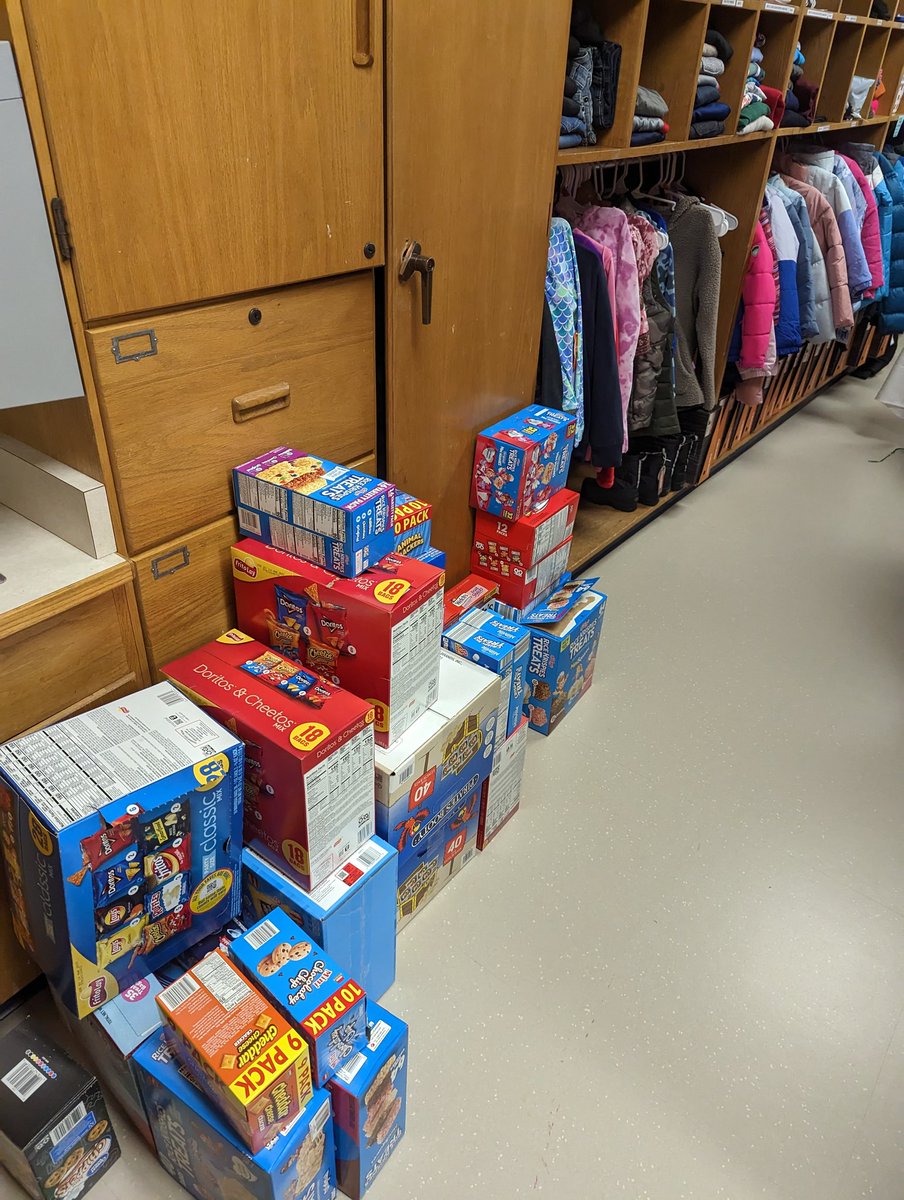 Leftover snacks from our Lucky to be Loved event have been donated to <a href="/SpotCanandaigua/">The Spot</a>.  Thank you to everyone that brought a snack to share! <a href="/VictorPTSA/">VictorPTSA</a>