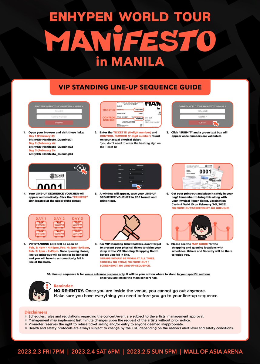 pulpliveworld's tweet photo. Thank you for your patience, ENGENE! You can now check your queuing numbers for #MANIFESTO_IN_MANILA Day 2 and 3 here:

https://t.co/0iBRrLeHzT
https://t.co/HBpXq0VkRu https://t.co/ssc3ZDbfaJ