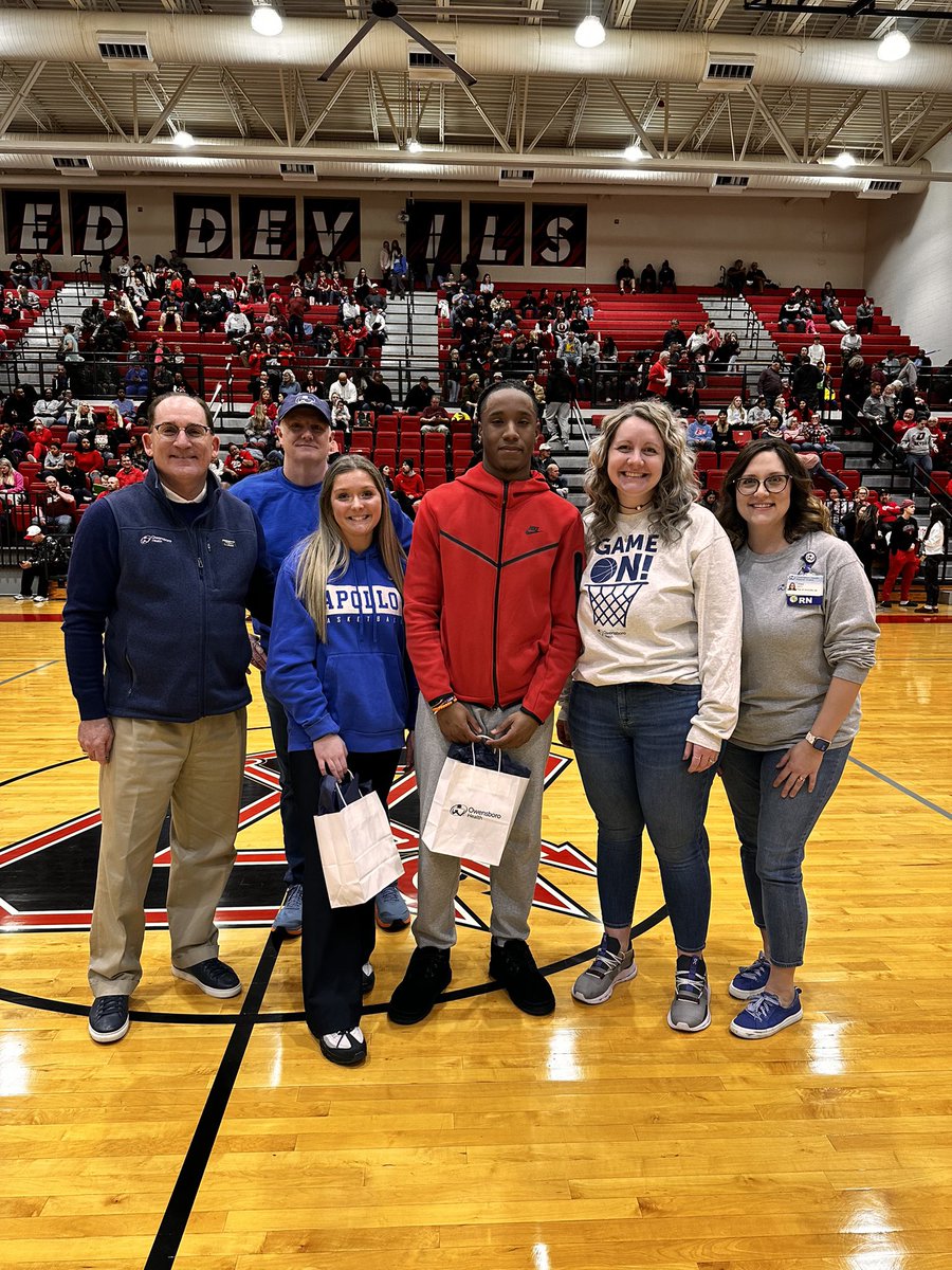 OHSsports's tweet photo. Congrats to Khalil Rogers on winning a $500 scholarship during the @OwensboroHealth Shooting Contest!!!  #DevilsDoMore 👹🏀☝🏼 https://t.co/XX2ZudSBDG