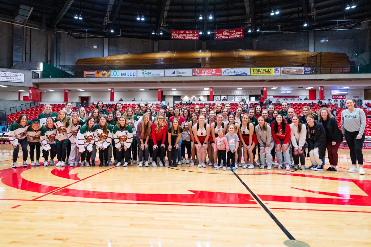 Thank you to all who were able to come out to our Girls and Women in Sports night at the <a href="/MSUBeaversWBB/">Minot State Women's Hoops</a> Game tonight! We love celebrating our athletes!
#BuildTheDam | #OnwardBeavers
