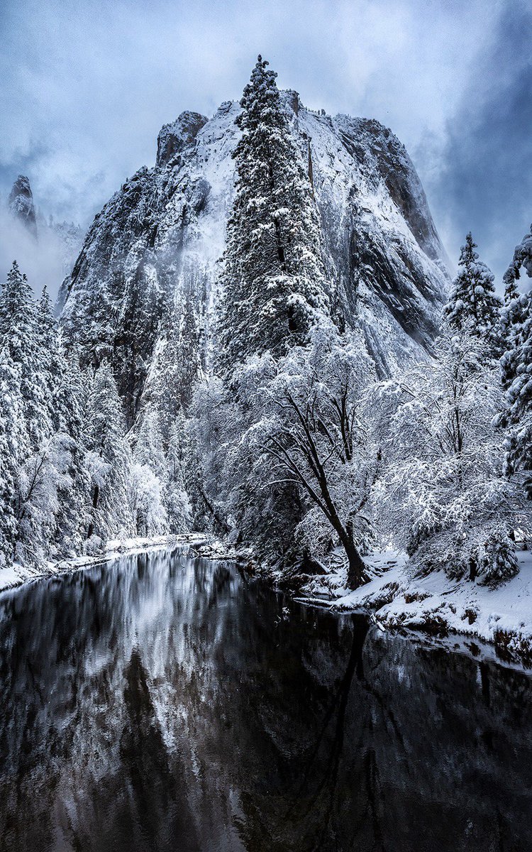 jaymsramirez's tweet image. Yosemite #winter #snow #mountainair