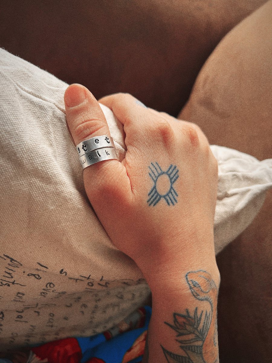 Madisonhere_'s tweet photo. just a small business boy mama sharing what she loves to do 🖤 #western #punchyrings 

order one! $15 🖤🗻 https://t.co/LfHN7rSAhZ