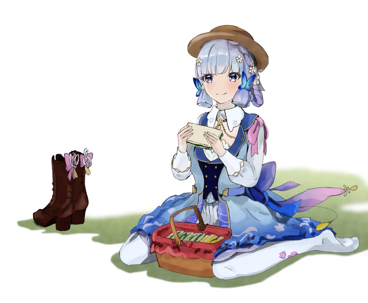 tkrno2hu's tweet photo. 神里綾華　新スキン
#GenshinImpact #原神 https://t.co/mRVKa2Gikt