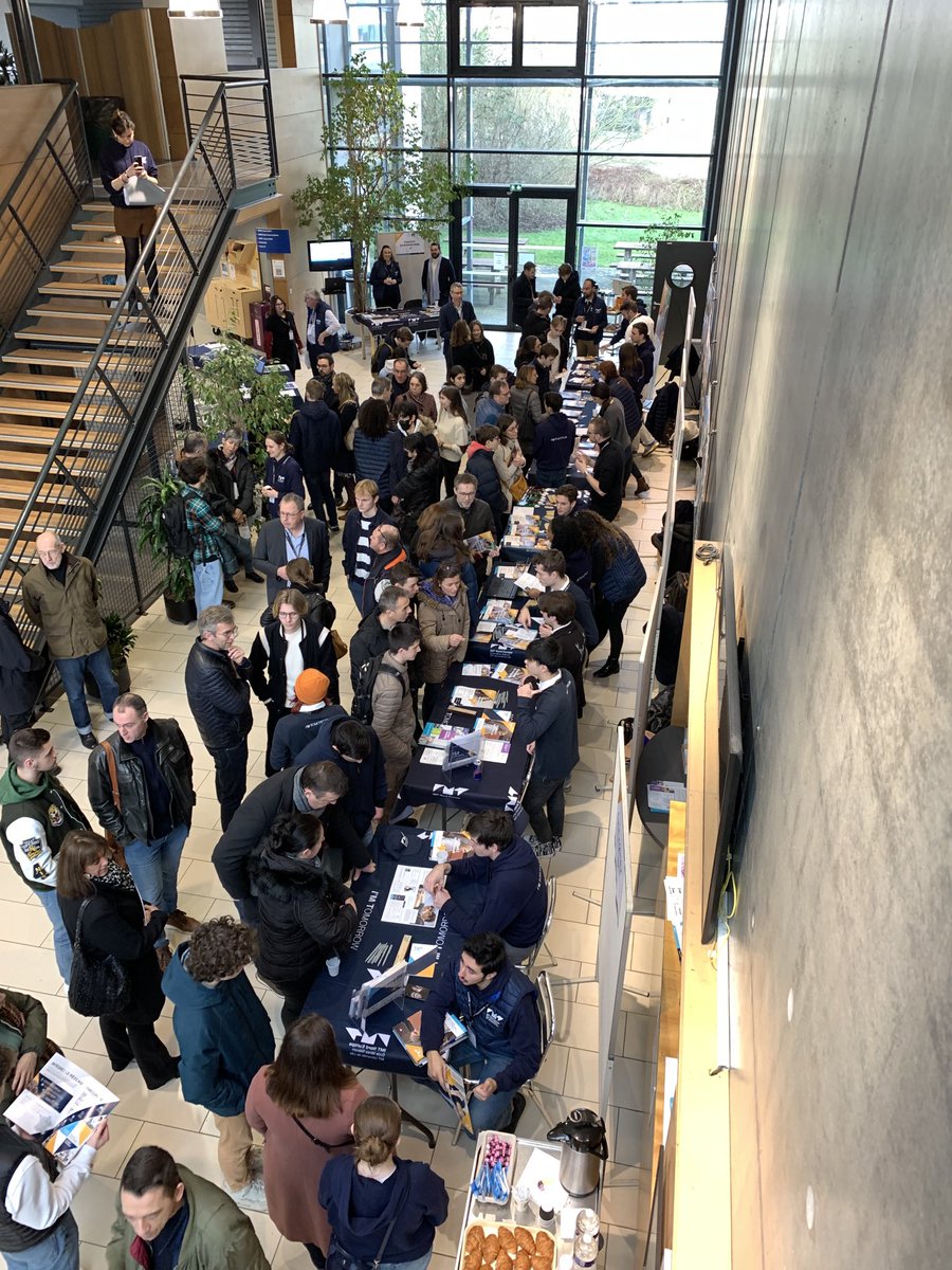 Journée Portes Ouvertes ⁦<a href="/IMT_NordEurope/">IMT Nord Europe</a>⁩ C’est l’affluence des les premières minutes. Élèves et personnels « Tous Ambassadeurs »
#Ecole #Ingenieurs