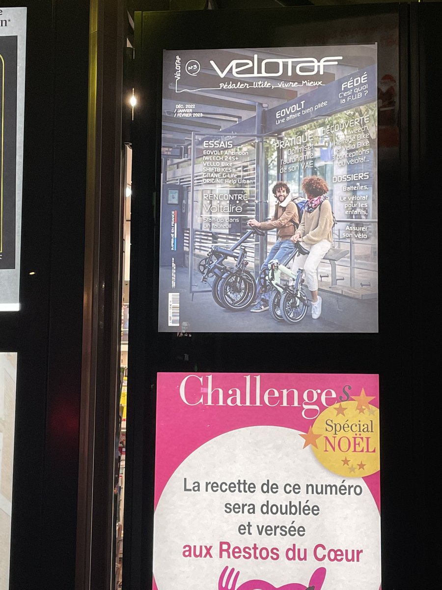 3 magazines pour plein de vélos isabelleetlevelo.fr/2023/02/03/3-m… Découvrez ceux qui parlent de vélo en ville. <a href="/velotaf/">Vélotaf</a> <a href="/cityride2/">city ride</a> <a href="/lequipe/">L'Équipe</a> <a href="/lemaglequipe/">Le magazine L'Équipe</a> <a href="/velovertmag/">Vélo Vert Magazine</a> @200magvelo <a href="/cycle_mag/">cycle! magazine</a> … et vite chez le marchand! <a href="/FUB_fr/">FUB</a> <a href="/FFVelo_officiel/">FFVélo</a> <a href="/_CauseCommune_/">Radio Cause Commune</a> <a href="/Cyclo_Camping/">CycloCampingInternational</a> @eurovelo3