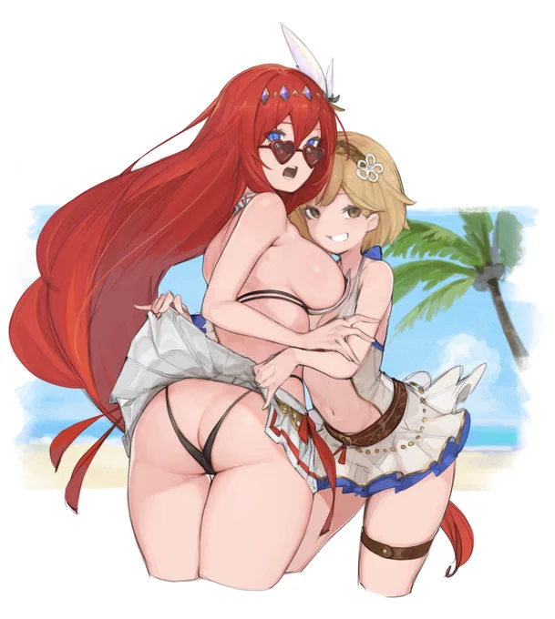 skeb水ブロ&ジータ 