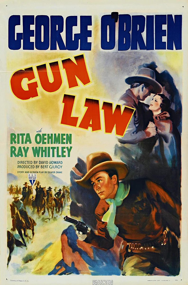 TCMComingUp's tweet photo. #ComingUpOnTCM

GUN LAW (1938) #GeorgeOBrien #RitaOehmen #RayWhitley
Dir.: #DavidHoward 2:15 PM PT

A criminal poses as the lawman he's ambushed.

1h | #Westerns | TV-G

#TCM #TCMParty https://t.co/TjNrjCTc9m