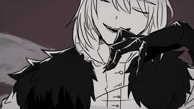 あ〜〜〜〜これ動画作ろうとして描いてたやつですね 供養します 微トレス 