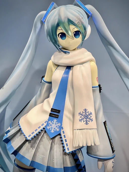 等身大雪ミクさん! 